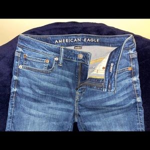 American eagle jeans 32 X 32 blue wash brighter jean AIRFLEX+ comfort never worn